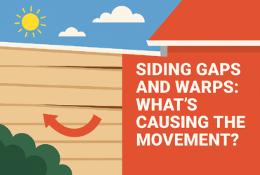 Siding Gaps and Warps – Causes of Movement in Ottawa Homes