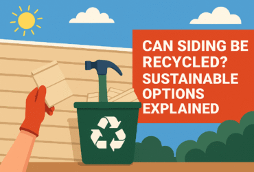 Can Siding Be Recycled? Sustainable Options Explained