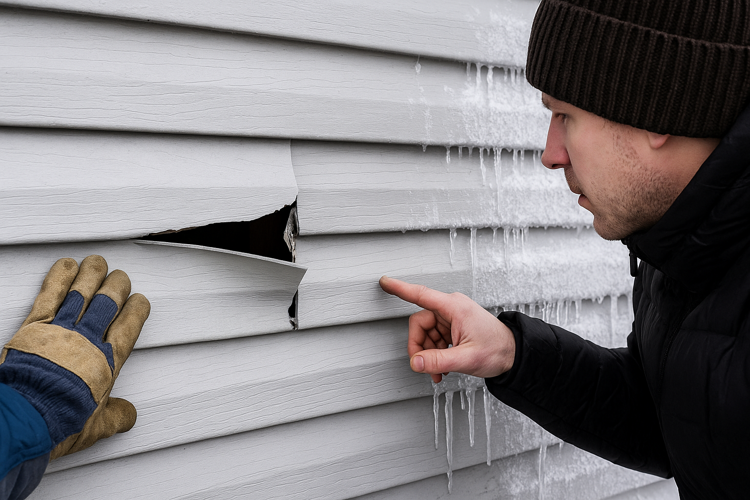 Top Warning Signs of Siding Failure During Freezing Temperatures