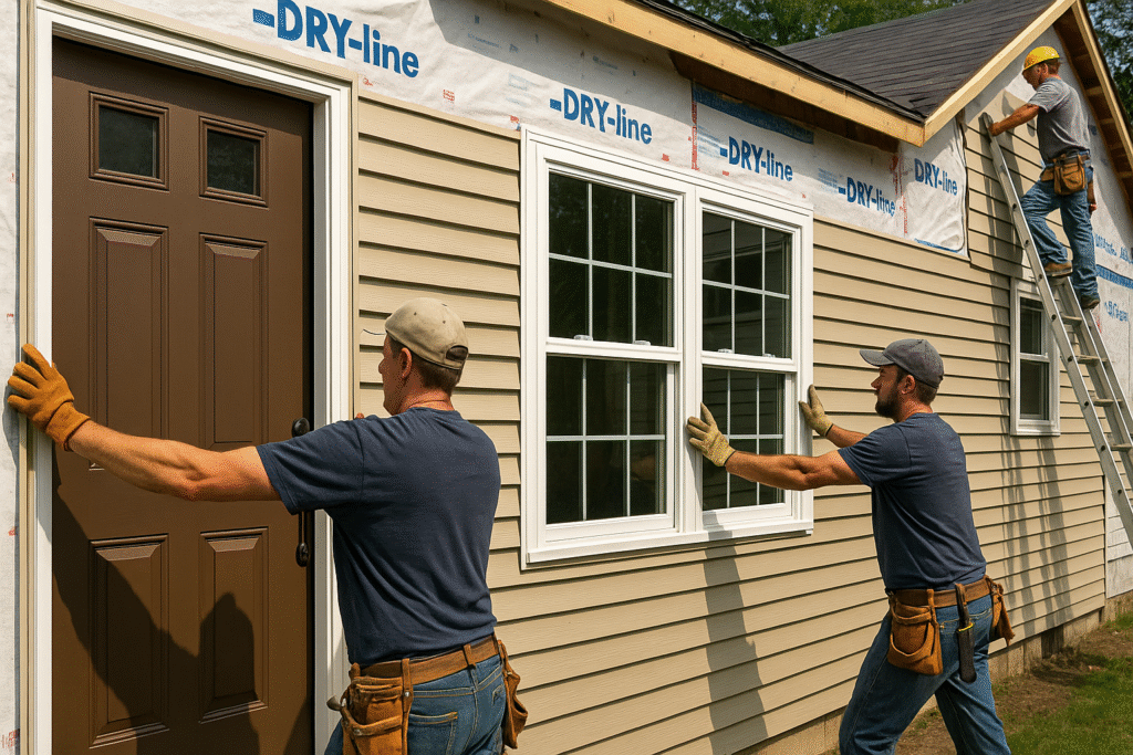 Windows, Doors & Siding Replacement Project