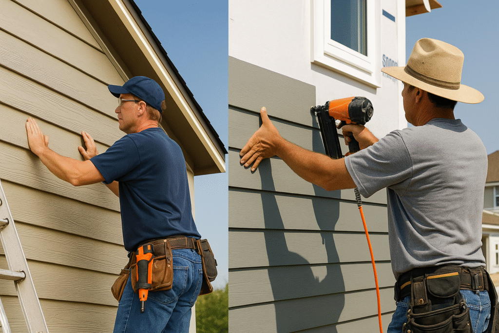 LP SmartSide vs James Hardie Siding Installation in Ottawa