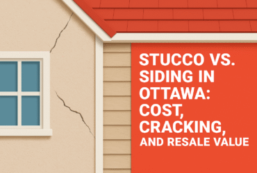 Stucco vs. Siding in Ottawa