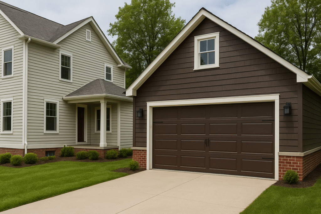 Detached Garage & Coach House Siding Design Options