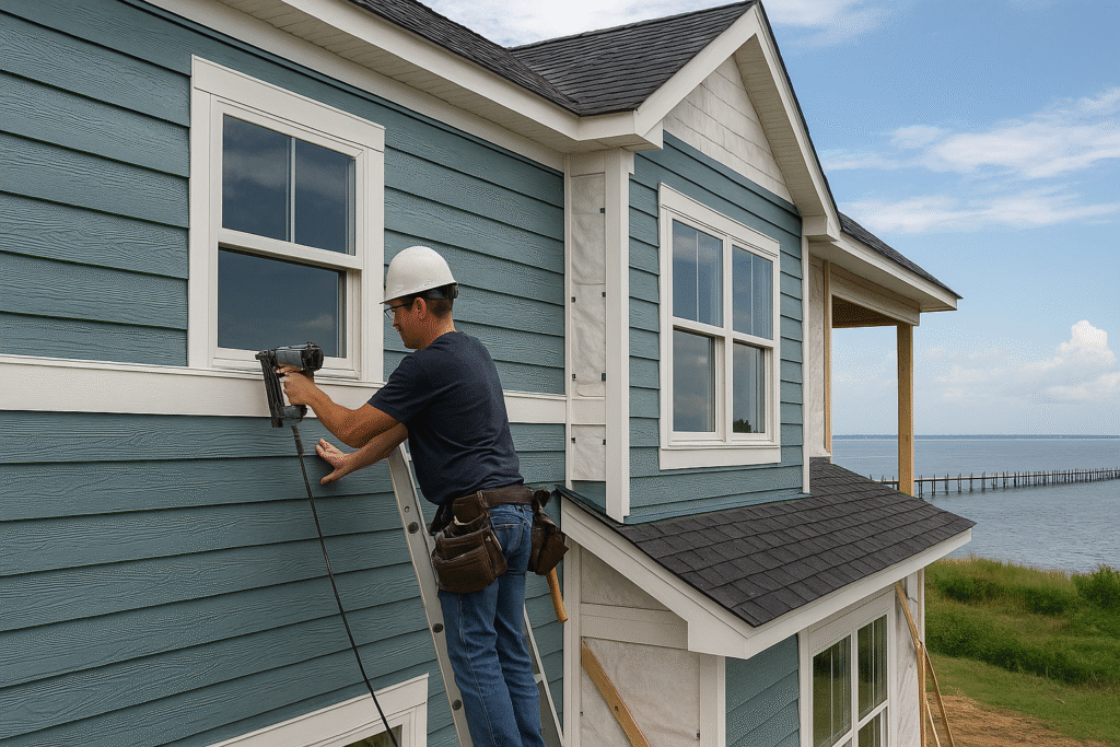 Best Siding for Waterfront and Coastal Homes Installation