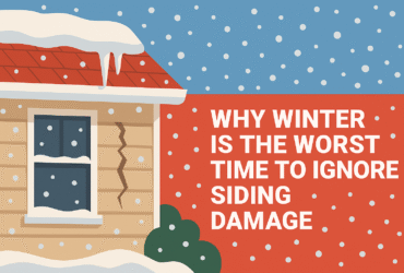 The Risks of Ignoring Siding Damage During Winter in Ottawa