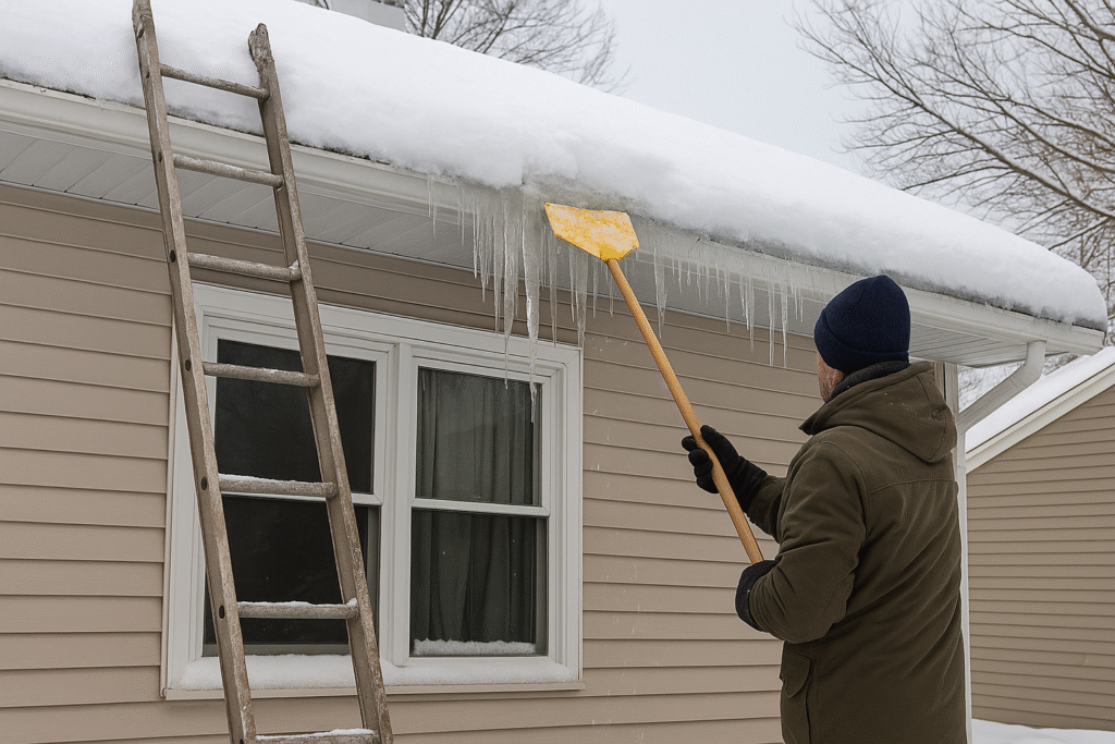 Ice Dam Prevention and Siding Protection in Winter