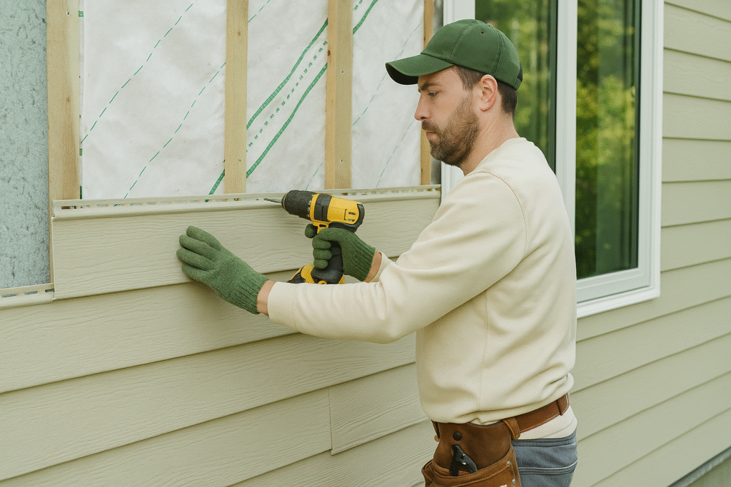 Low-VOC and Green Siding Installation for Healthier Homes