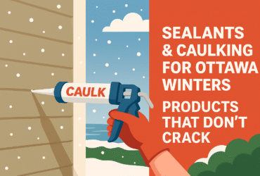 Sealants & Caulking for Ottawa Winters