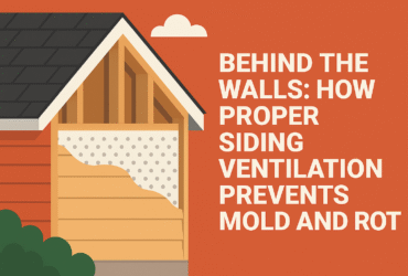 Siding Ventilation Prevents Mold and Rot