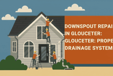 Downspout Repair in Gloucester