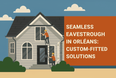 Seamless Eavestrough in Orléans