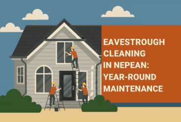 Eavestrough Cleaning in Nepean