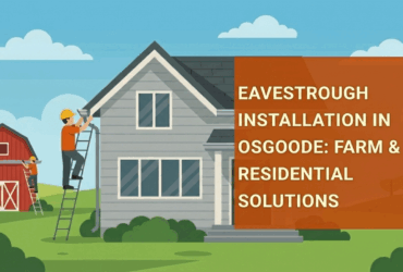 Eavestrough Installation in Osgoode