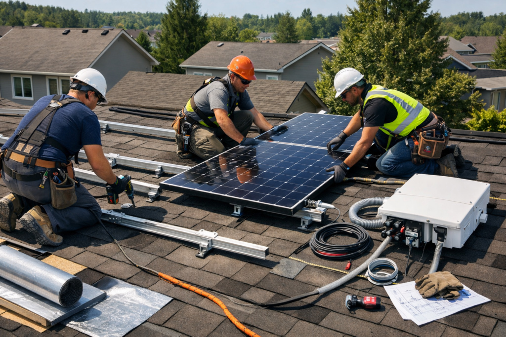 Solar-Ready Roofing in Orleans