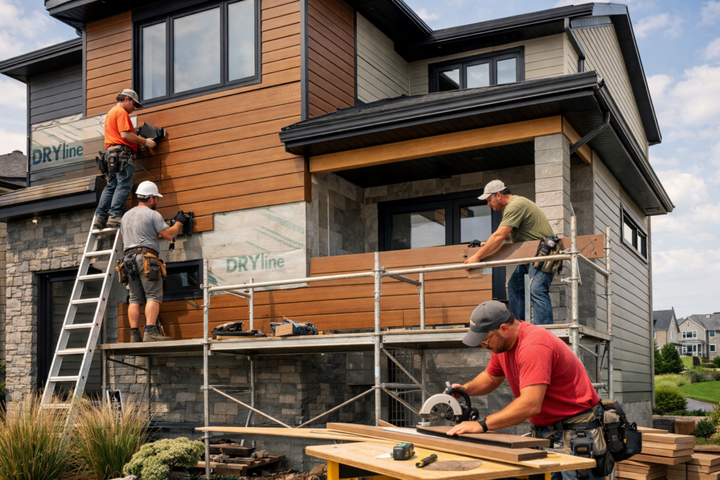 Engineered Wood Siding in Findlay Creek