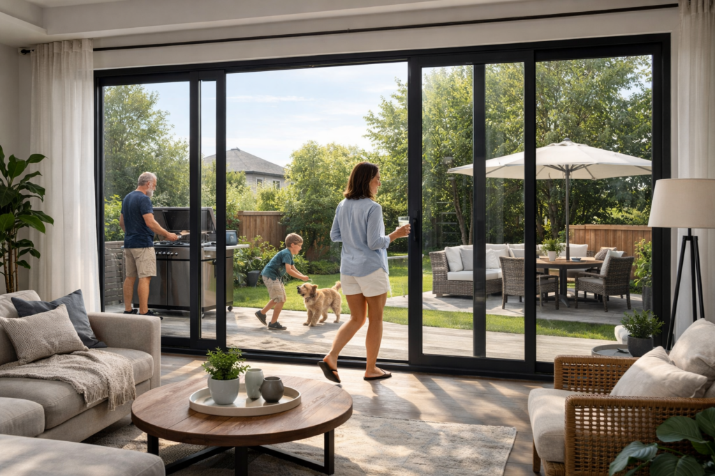 Sliding Patio Doors in Riverside South