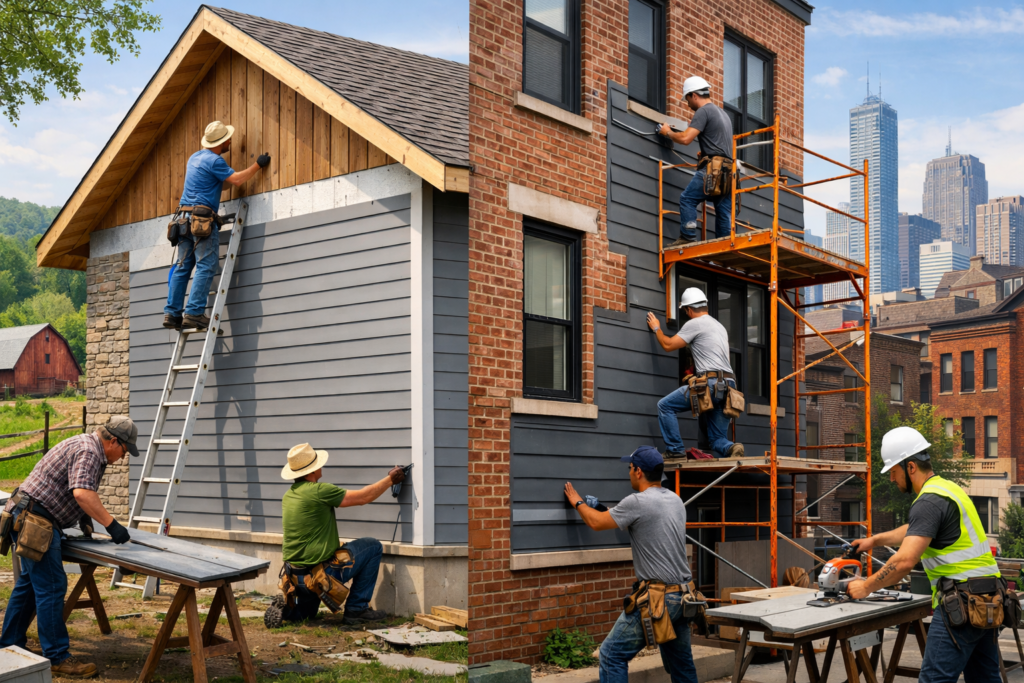 Eavestrough in Orleans Village