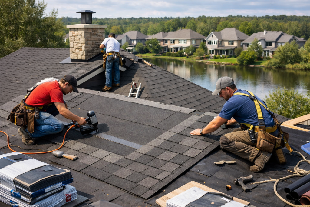 Asphalt Shingle Roofing in Kanata Lakes