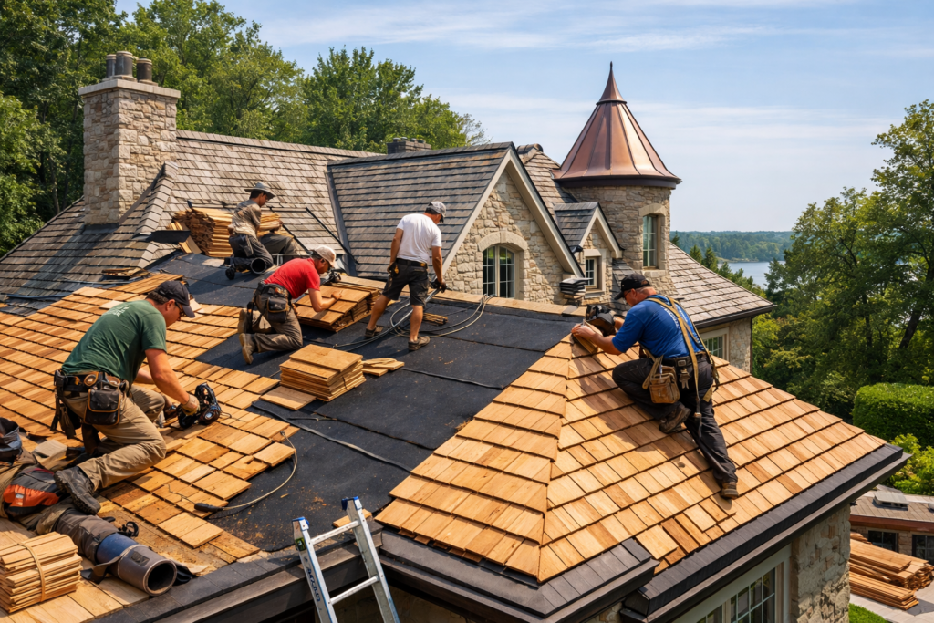 Cedar Shake Roofing in Rockcliffe Park