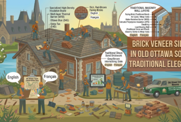 Brick Veneer Siding in Old Ottawa South