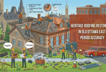 Heritage Roofing Restoration in Old Ottawa East