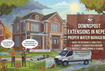 Downspout Extensions in Nepean