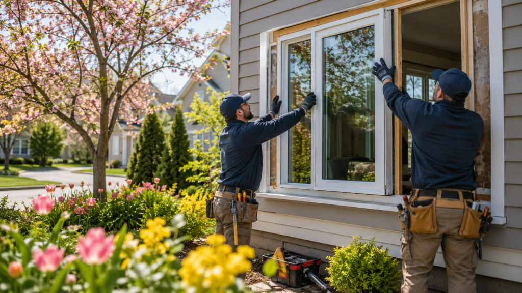 Spring Window Installation in Nepean