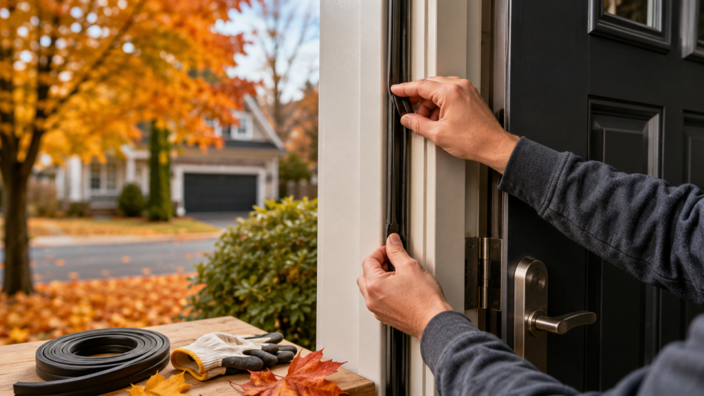 Autumn Door Weatherstripping in Stittsville
