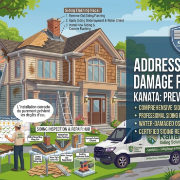 Addressing Water Damage from Siding in Kanata