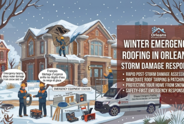 Winter Emergency Roofing in Orleans