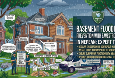 Basement Flooding Prevention with Eavestrough in Nepean