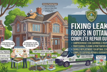 Fixing Leaky Roofs in Ottawa